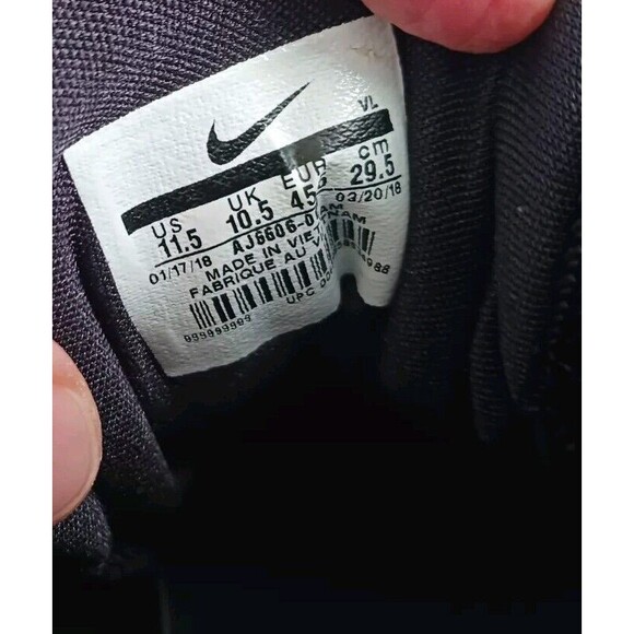 Nike Football Cleats Mens Size 11.5 Green Alpha Menace Pro Low TD - Picture 6 of 6